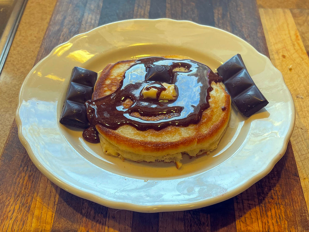 Chocolate Pancake for Heart Filled Day