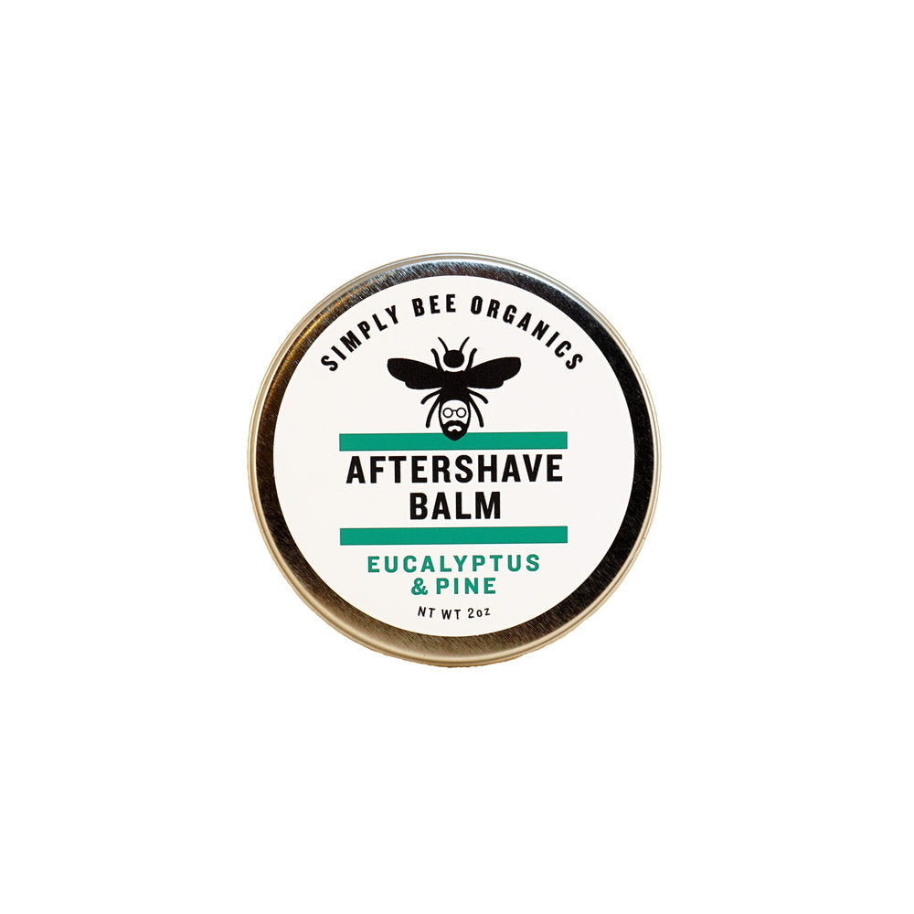 Organic Aftershave Balm - Eucalyptus & Pine - 2oz
