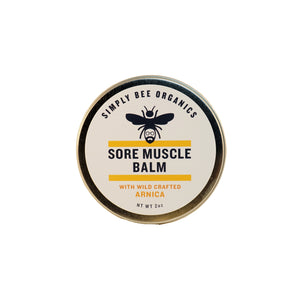 
                  
                    Load image into Gallery viewer, Organic Sore Muscle Balm - Arnica Infused 2oz
                  
                
